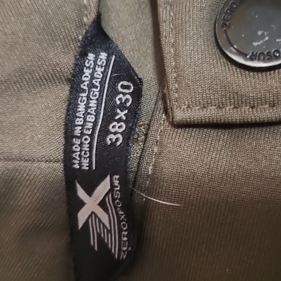 Men's Brown Tactical Pants Size 38 X 30 - Picture 2 of 3